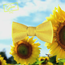 Laden und Abspielen von Videos im Galerie-Viewer, Leinen Fliege Leuchtgelb - Gianibowtie