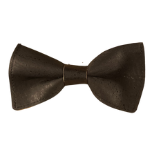 Lade das Bild in den Galerie-Viewer, Kork Fliege Schwarz (Vegan) - Gianibowtie