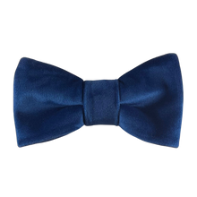 Lade das Bild in den Galerie-Viewer, Samt Fliege Saphireblue - Gianibowtie