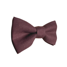 Lade das Bild in den Galerie-Viewer, Leinen Fliege Nussbraun - Gianibowtie
