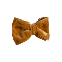 Lade das Bild in den Galerie-Viewer, Samt Fliege Golden Amber - Gianibowtie