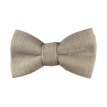 Lade das Bild in den Galerie-Viewer, Leinen Fliege Grau - Gianibowtie