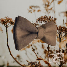 Lade das Bild in den Galerie-Viewer, Leinen Fliege Khaki - Gianibowtie