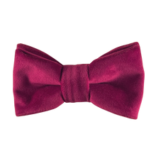 Lade das Bild in den Galerie-Viewer, Samt Fliege Magenta - Gianibowtie