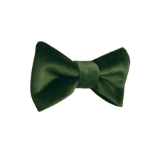 Lade das Bild in den Galerie-Viewer, Samt Fliege Smaragd Velvet - Gianibowtie